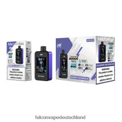 JNR MediaMax 40.000 Puff Blaubeer-Wassermelone 4L4VRL12 Jnr Vape Deutschland