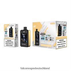 JNR MediaMax 40.000 Puff Pfirsich-Mango-Wassermelone 4L4VRL15 Jnr Vape Shop