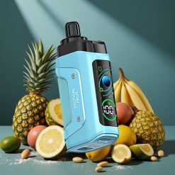 Razz Bar 45000 Puffs Einweg-Vape Tropische Früchte mit 650 mAh Akku, Typ-C Ladung, 1.0 Ohm Mesh Coil, einstellbarem Luftstrom und 20 mg/ml Nikotin