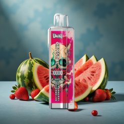 UWIN Crystal 10000 Puffs Erdbeer-Wassermelone 18ml 650mAh Typ-C RGB