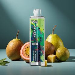 UWIN Crystal 10000 Puffs Kiwi Passionsfrucht Guava 18ml 650mAh Typ-C RGB