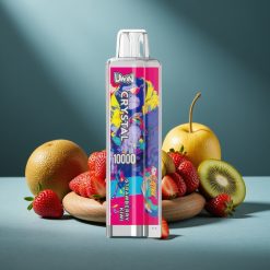 UWIN Crystal 10000 Züge Erdbeer-Kiwi 18ml 650mAh Typ-C 0,8 Ohm Mesh RGB