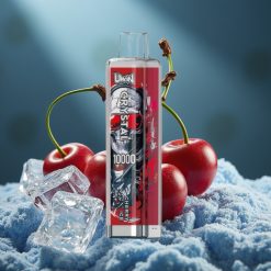 UWIN Crystal 10000 Züge Kirsch-Eis 18ml Typ-C 0,8 Ohm RGB