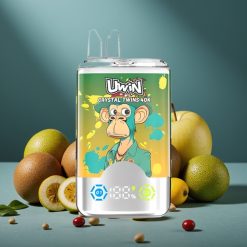 UWIN Crystal Twins 40000 Puffs Kiwi Passionsfrucht Guave Zwei Apfel 32ml 850mAh Typ-C