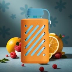 VOZOL GEAR 10000 Einweg-Vape Himbeere Mandarine 20ml 65% PCR VAMT Mesh Coil 500mAh