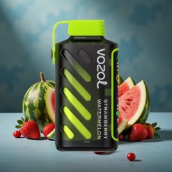 VOZOL Gear Power 20000 Puffs Erdbeer Wassermelone S.i.L.C. Tech Dual Mesh Coil 20mL 5%