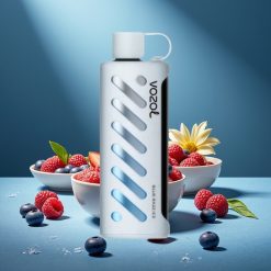 VOZOL Gear Shisha 25000 Puffs Blaue Himbeere Eis S.i.L.C Tech Dual Mesh 1000mAh 5mg/ml