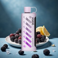 VOZOL Gear Shisha 25000 Puffs Brombeer-Eis mit S.i.L.C Tech, Dual Mesh, 1000mAh, 5mg/ml