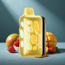 VOZOL RAVE 40000 Einweg-Vape Erdbeer-Mango 270° Leuchtend Beat-Sync Party-Modus 80% in 20 Min