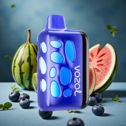 VOZOL RAVE 40000 Einweg-Vape Heidelbeere-Wassermelone 270° Leuchtdesign Beat-Sync-Partymodus 1000mAh