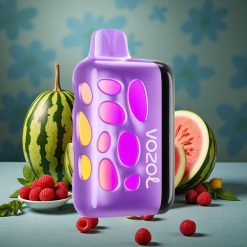 VOZOL RAVE 40000 Einweg-Vape Wassermelone-Razz-Rancher 270° Leuchtendes Design Beat-Synced Party-Modus 1000mAh