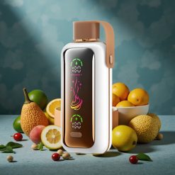 VOZOL Star 20000 Puffs Einweg-Vape Drachen Strawnana mit 2,2" HD-Spiegelbildschirm, Dual-Mesh, 650mAh