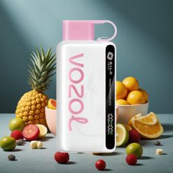 VOZOL STAR 9000/12000 Wegwerf-Vape Creme Savers Süßigkeit mit Schüttel-Display, S.i.L.C TECH, Mundstückschutz, 30% schnellere Ladung, 650mAh