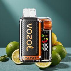 VOZOL Vista 20000 Züge Zitrone Limette wiederaufladbar 650mAh OLED MTL TPD-konform PCR